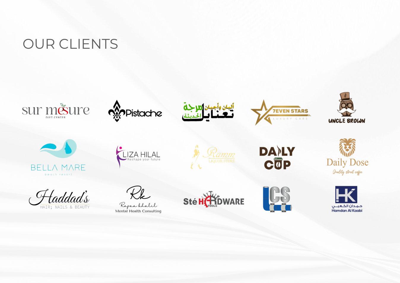Client wall page 2